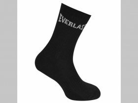 Everlast čierne ponožky 74%bavlna 24%polyester 2%elastan univerzálna veľkosť 7-11